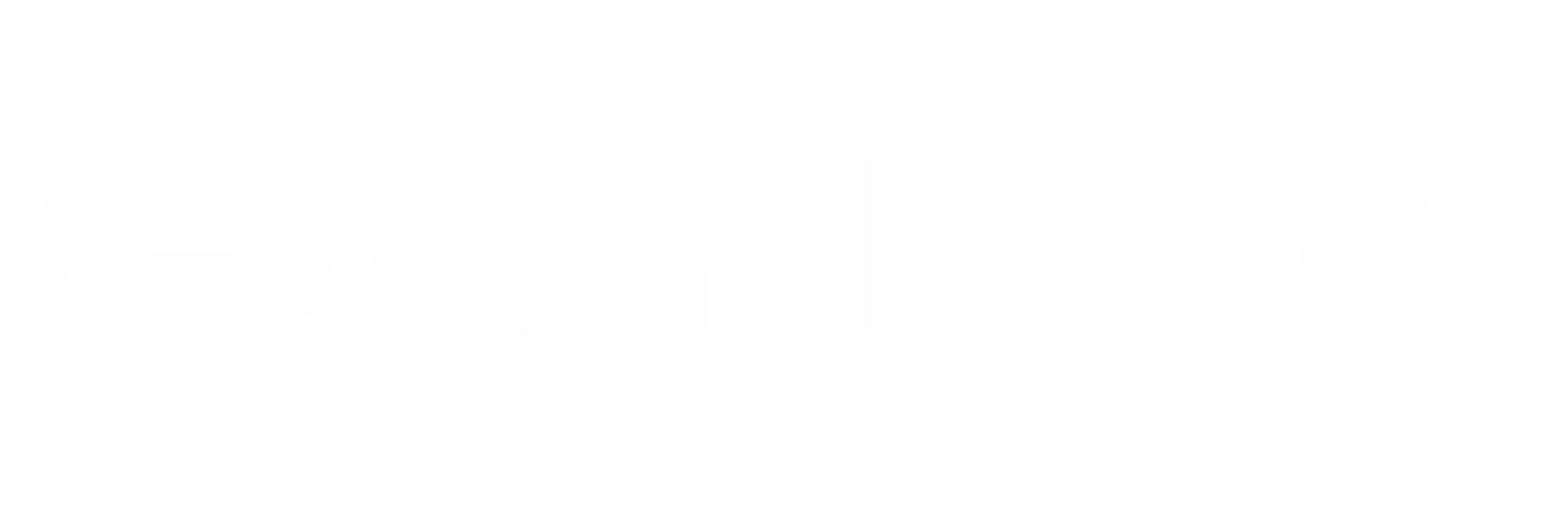 logo gazelle wit